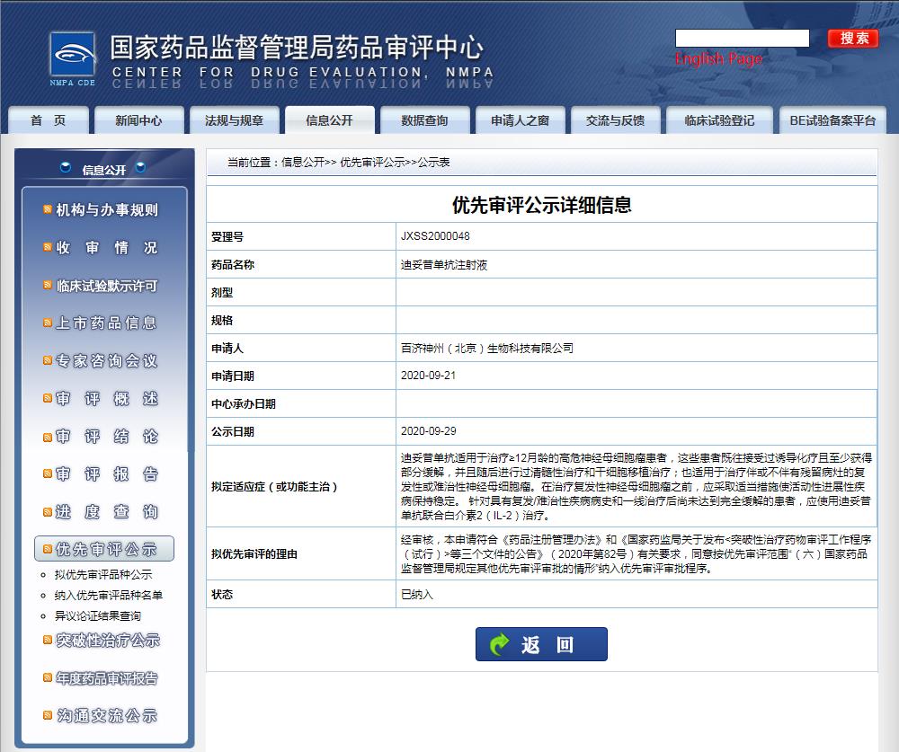 達妥昔單抗